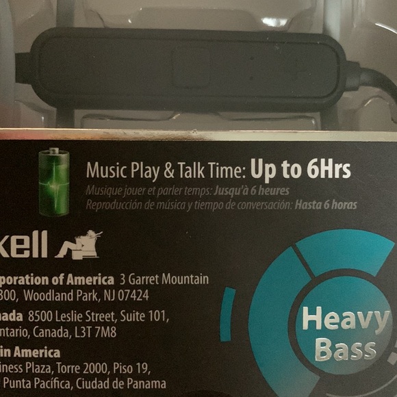 Maxell Heavy Bass Wireless Earbuds with Mic - Picture 3 of 3